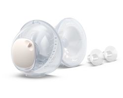 Philips Avent SCF439/01 handsfree dubbla uppsamlingskoppar, 2-pack