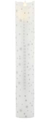 Sirius Sara adventsljusstake - Silver - H 29 cm