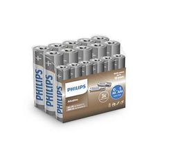 Philips LR036A16F/10 Engångsbatteri för hushållsbruk AA, AAA Alkaline