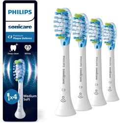 Philips Sonicare C3 Premium Plaque Defence -hammasharjan päät - valkoinen - 4 kpl