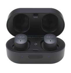 Audio-Technica ATH SPORT7TW - True wireless-hörlurar med mikrofon - inuti örat - Bluetooth - svart