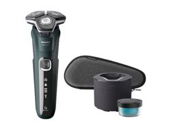 Philips Series 5000 S5884/50 rotoripartakone, märkä/kuiva, musta/vihreä