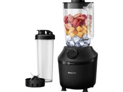 Philips 3000 series HR2041/41 Tehosekoitin, Pöydällä pidettävä tehosekoitin, 1 L, Syke-toiminto, 0,85 m, 450 W, Musta