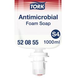 Skumsåpe Tork S4 Antimikrobiell Premium 1000 ml - (6 stk. x 1000 ml per kartong)