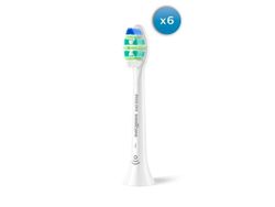 Philips I InterCare HX9006/87 Harjaspääpakkaus, 6 kpl, 6 kpl, Valkoinen, 3 kuukautta, Keskikokoinen, Philips, Philips Sonicare