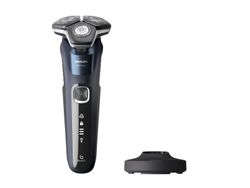 Philips SHAVER Series 5000 S5885/25 Sähköparranajokone märkä- ja kuiva-ajoon, Parranajokone kääntyvällä päällä, Sininen, SteelPrecision blades, LED...