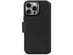 Decoded Leather Detachable Wallet, Lommebok-etui, Apple, iPhone 16 Pro Max, 17,5 cm (6.9"), Svart