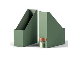 Leitz Puro Tidsskriftsamler, 100 % resirkulert kartong, pakke med 2, Grønn, Kartong, 100 mm, 260 mm, 310 mm, 310 g