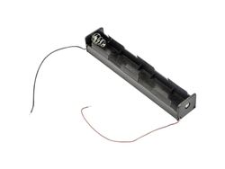 MPD BH13CW batterihållare 3x R14 (C) kabel (L x B x H) 146 x 29 x 25 mm