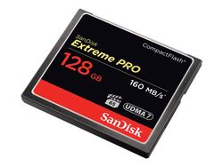 SanDisk Extreme Pro - Flashminnekort - 128 GB - CompactFlash