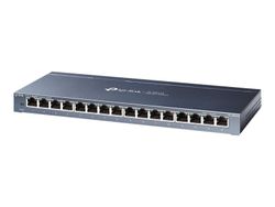 TP-Link TL-SG116 - Switch - 16 x 10/100/1000 - stasjonær