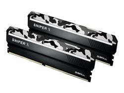 G.Skill SNIPER X Series - Urban Camo - DDR4 - sats - 32 GB: 2 x 16 GB - DIMM 288-pin - 3200 MHz / PC4-25600 - CL16 - 1.35 V - ej buffrad - icke ECC...