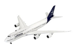Revell Boeing 747-8 Lufthansa "New Livery", Fly, 13 år, Blå, Hvit, Flymodell, Ikke for barn under 36 måneder, 476 mm