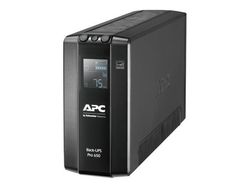 APC Back-UPS Pro BR650MI - UPS - AC 230 V - 390 Watt - 650 VA - USB - utgångskontakter: 6 - svart