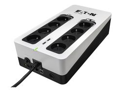 Eaton 3S 700 - UPS - AC 220-240 V - 420 Watt - 700 VA - 1-fasig - USB - utgångskontakter: 8