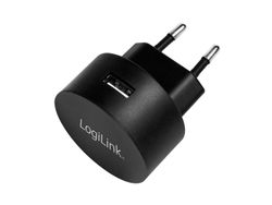 LogiLink PA0217, inomhus, AC, 5 V, Svart