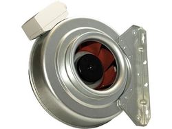 SYSTEMAIR kanalsfläkt K100 EC Sileo med potentiometer (0-10V) luftflöde max. 321 m³/h el. 250 m³/h vid 200 Pa 1x230V 50-60 Hz 83 W