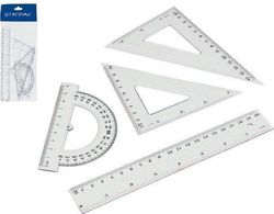 Starpak geometrisett 20 cm, 4 deler (174931)