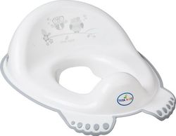Tega Baby toalettseteinlegg sklisikkert ugle hvit (SO-002-103)