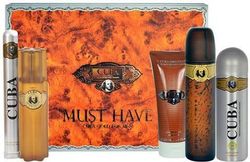 Cuba Gold EDT 100 ml + EDT 35 ml + AS 100 ml + DEO VAPO 200 ml + SG 200 ml (mann)
