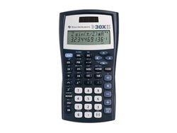 Texas Instruments TI-30X IIS - Vitenskapelig kalkulator - 10 sifre + 2 eksponenter - batteri, solpanel