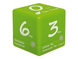 TFA Cube Timer - Kjøkkentidtaker trådløs - lys grønn
