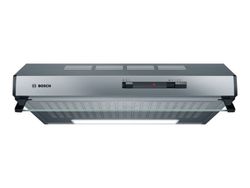 Bosch Serie | 2 DUL62FA51 - Panser - standard - bredde: 60 cm - dybde: 52.5 cm - ekstraksjon og resirkulasjon (-) - med intern motor - rustfritt stål