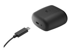 HP Earbuds G2 - True wireless-hodetelefoner med mikrofon - ørepropp - Bluetooth - aktiv støydemping - svart