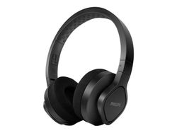 Philips GO TAA4216BK - Hodetelefoner med mikrofon - on-ear - Bluetooth - trådløs - svart