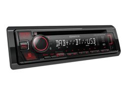 Kenwood KDC-BT450DAB - Vogn - CD-mottaker - i instrumentbordet - Enkelt-DIN - 50 watt x 4