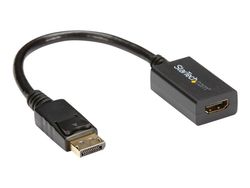 Startech DisplayPort to HDMI Adapter - 1920x1200 - HDMI Video Converter - Latching DP Connector - Monitor to HDMI Adapter (DP2HDMI2) - Video adapte...