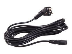 Maclean MCTV-801 - Strömkabel - Växelström 220-250 V - 5 m - svart - Europa