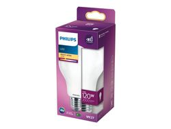 Philips - LED hehkulamppu - muoto: A67 - himmeä viimeistely - E27 - 13 W (vastaa 120 W) - luokka D - lämpimän valkoinen valo - 2700 K