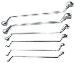 Top Tools bøyde ringnøkler 6-17mm 6 stk. (35D455)