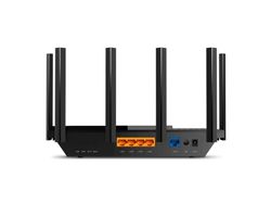 TP-Link Archer AX72, Wi-Fi 6 (802.11ax), Dobbelbånd (2.4 GHz / 5 GHz), Ethernet/bredbåndsforbindelse, Sort, Bærbar Router