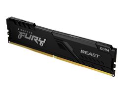 Kingston FURY Beast - DDR4 - modul - 32 GB - DIMM 288-pin - 3600 MHz / PC4-28800 - CL18 - 1.35 V - ej buffrad - icke ECC - svart