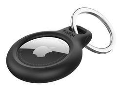 Belkin - Eske for airtag - svart (en pakke 2) - for Apple AirTag