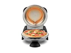 G3 Ferrari Delizia, 1 pizza(er), Sort, Sølv, Rustfritt stål, 31 cm, Mekanisk, 400 °C