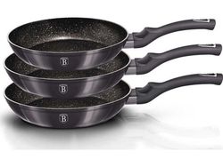 Stekepanne Berlinger Haus sett 20/24/28 cm, 3 deler