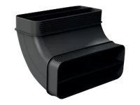 Siemens HZ9VDSB2 - Vertikal bøy 90° - For flat kanal, egnet for min. 70 cm dyp bordplate