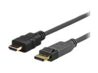 VivoLink Pro - HDMI-kabel - DisplayPort hann til HDMI hann - 5 m - låst