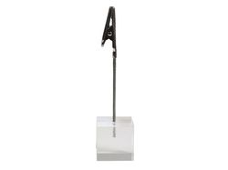 Securit TAG-HLD-AC, Gjennomsiktig, Plastikk, 247 mm, 150 mm, 2,8 cm, 6 stykker