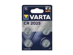 Varta 06025 101 404, Engångsbatteri, CR2025, Litium, 3 V, 4 styck, 160 mAh
