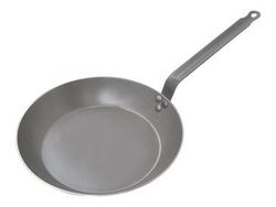 de Buyer CARBONE PLUS - Stekepanne - 28 diameter x 4 cm - rund