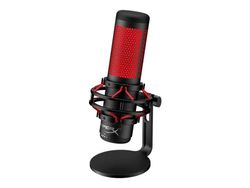 HyperX QuadCast - Mikrofon - USB - rød og sort - for Victus by HP Kannettava tietokone 15, 16; Kannettava tietokone 14, 15, 17; Pavilion x360 kanne...