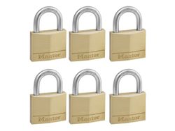 MASTER LOCK 140EURSIX, Tradisjonell, Nøkkellås, Bruk bare én nøkkel, Port, Gull, Messing