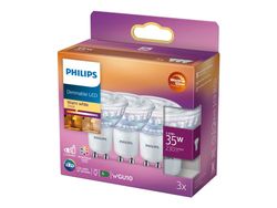 Philips PAR16 GU10 LED-kohdelamppu 230 lm 2,6 W 2200-2700 K, 3 kpl