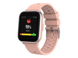 DENVER SW-164 - Ros - smart klocka med band - display 1.4" - Bluetooth - 141 g
