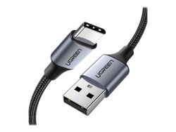 Ugreen - USB-kabel - USB (hane) till USB-C (hane) - USB 2.0 - 5 V - 3 A - 2 m - svart