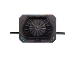Surefire Gaming Bora X1 - Kannettavan tietokoneen tuuletin - 10 "-> 17" (jopa 10 kg) - 6 erilaista RGB-asetusta - Musta